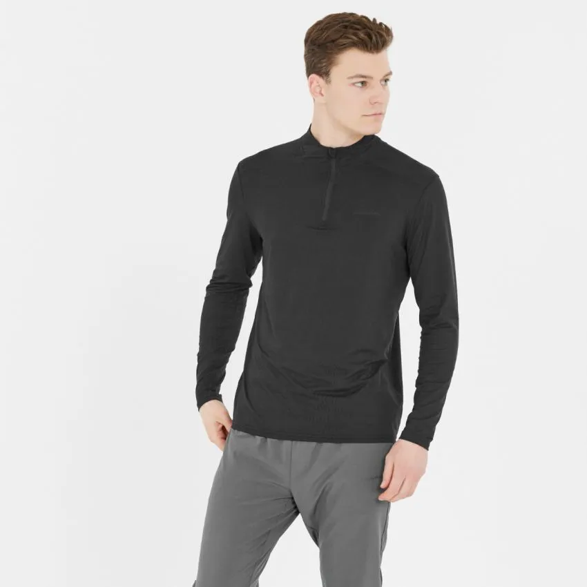 Endurance Hombre Capa intermedia Armin Midlayer Negro 