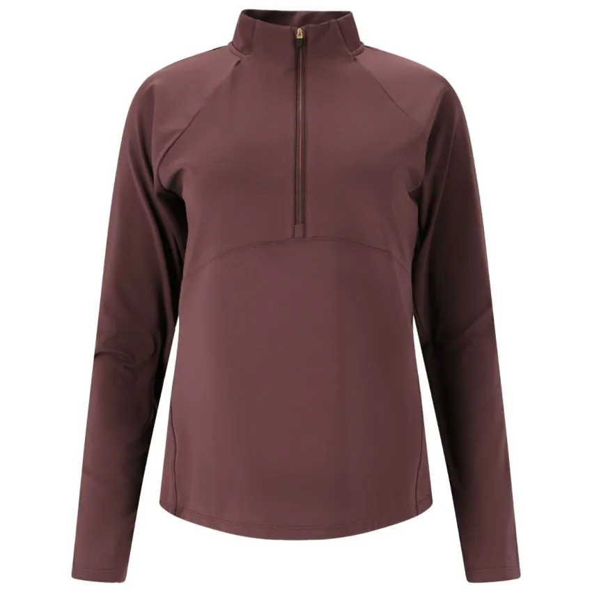 Endurance Mujer Capa intermedia Lucile Midlayer Rojo 