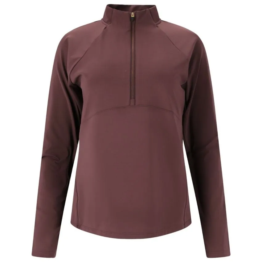 Endurance Mujer Capa intermedia Lucile Midlayer Rojo 