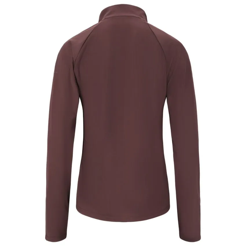 Endurance Mujer Capa intermedia Lucile Midlayer Rojo 