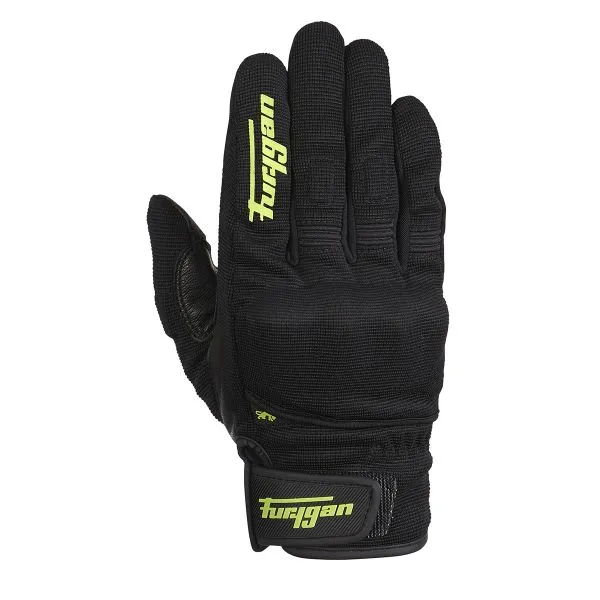 Furygan Jet D3O Black Green Fluo 