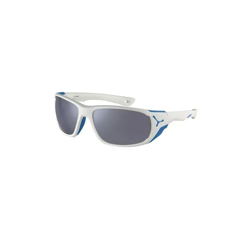 Gafas de sol Cébé Jorasses L (Blanco Azul Marrón Plata Cat.4)
