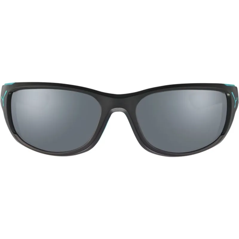 Gafas de sol Cébé Jorasses M (Negro Turquesa Mate Zona Polarizada Gris Cat.3)