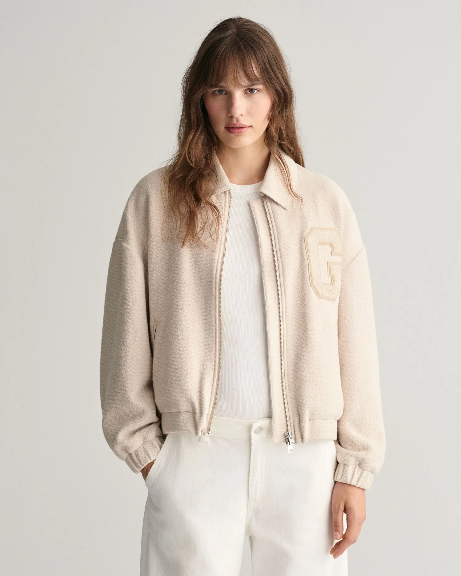 GANT Varsity Jacket con textura
