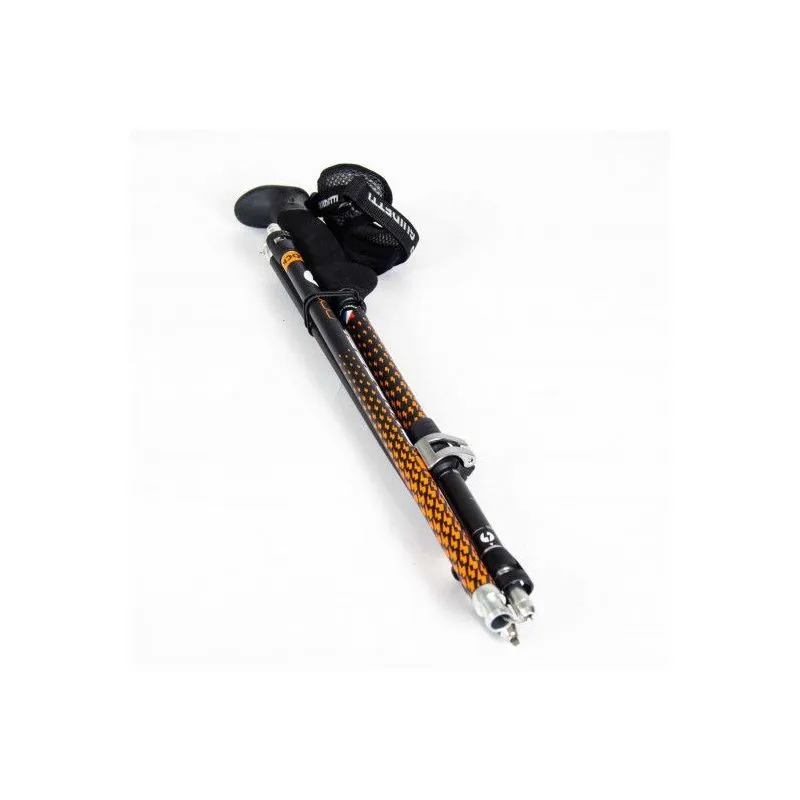 Guidetti Flashlock bastones de carbono para trail (ámbar)