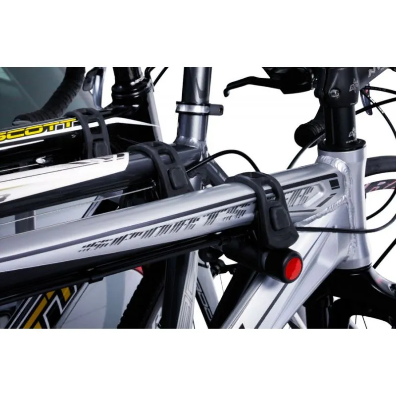 Hangon portabicicletas con enganche para remolque de 3 bicicletas, con inclinación Thule
