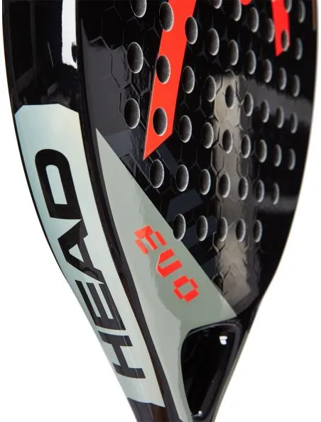 HEAD Raqueta Padel Evo Black/Orange