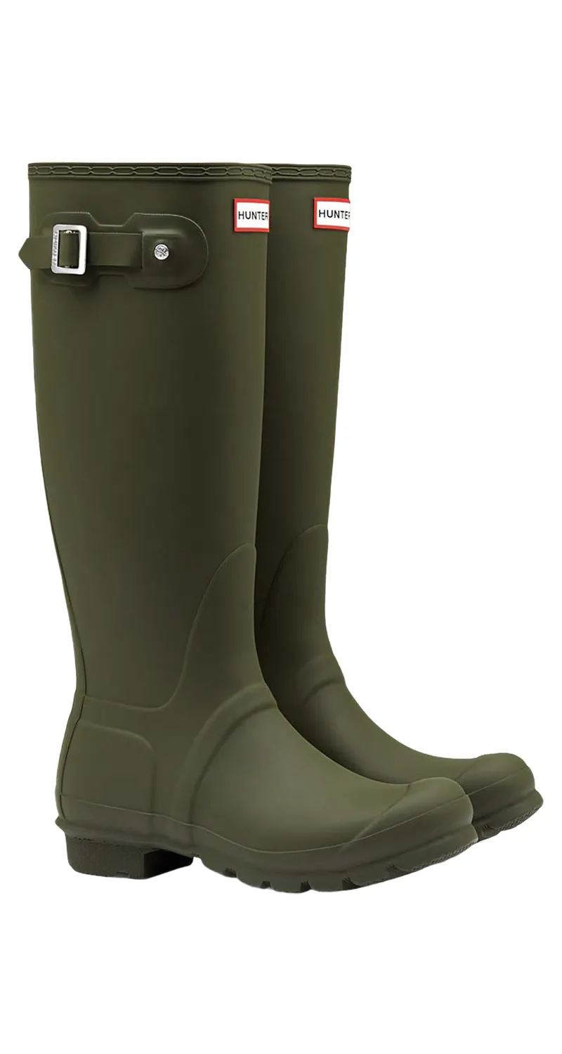 HUNTER Green Hunter Boots