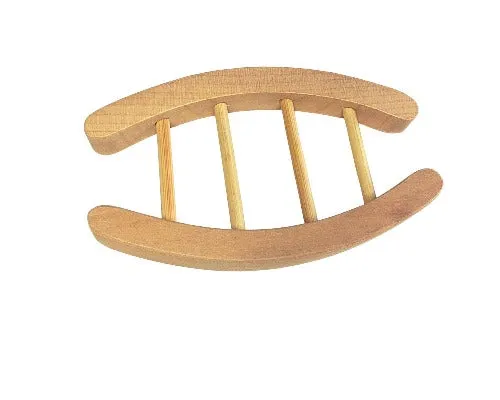 Jabonera Rejilla | Madera natural Hemu