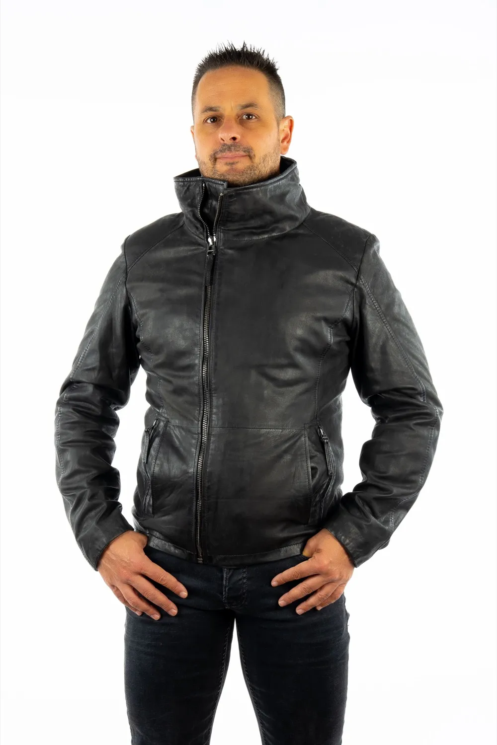 Jacke aus Nubuk ZORDAL