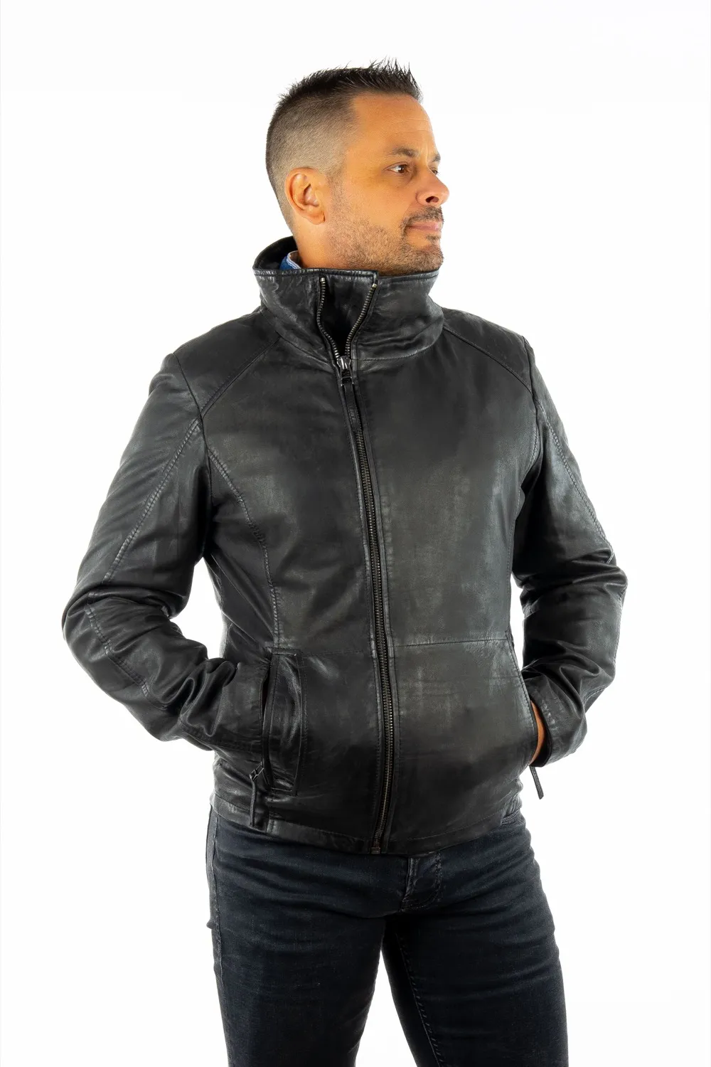 Jacke aus Nubuk ZORDAL
