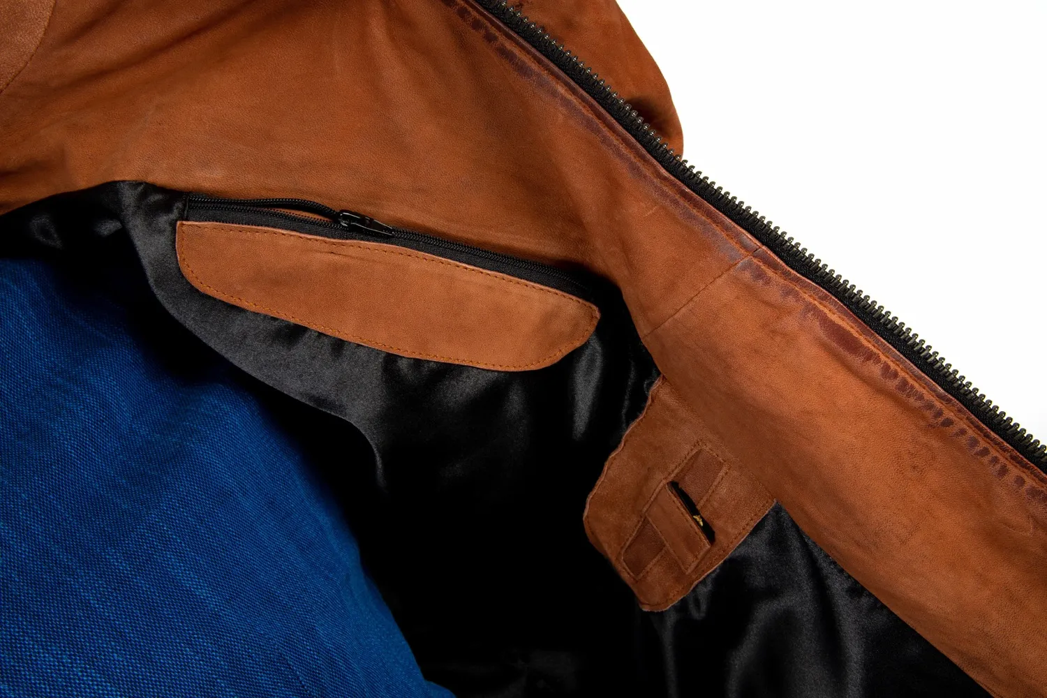 Jacke aus Nubuk ZORDAL