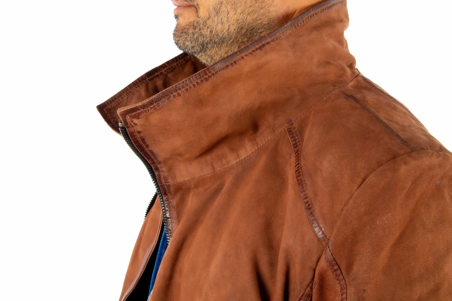 Jacke aus Nubuk ZORDAL