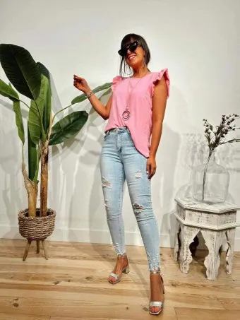 Jeans Push Up Ripped CITTENAY