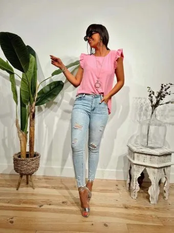 Jeans Push Up Ripped CITTENAY