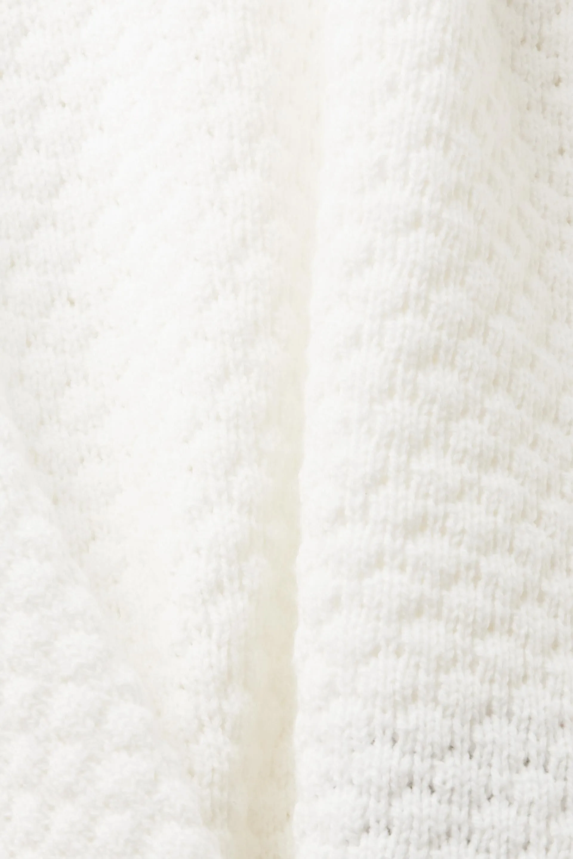 Jersey de punto con textura, mezcla de algodón