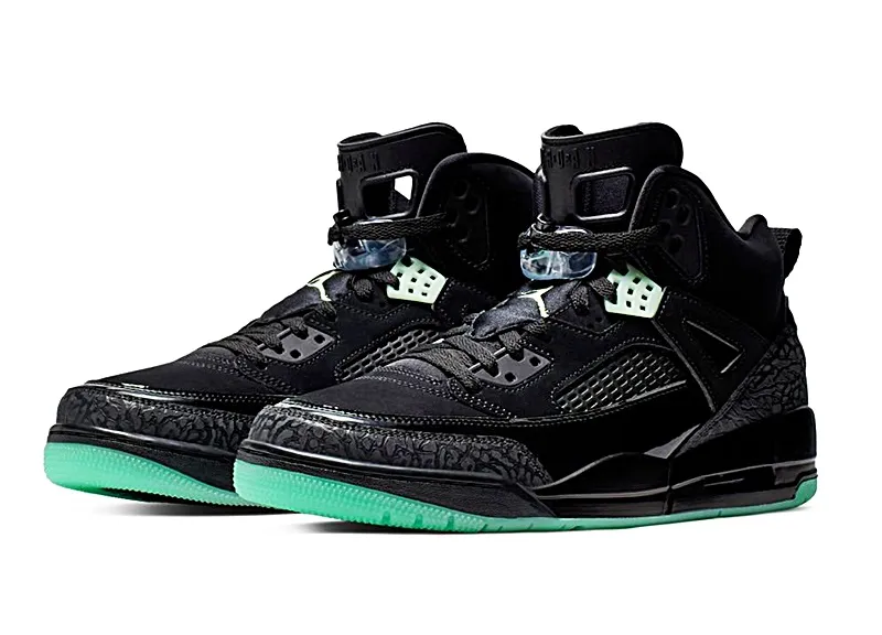 Jordan Spizike "White Green Glow"