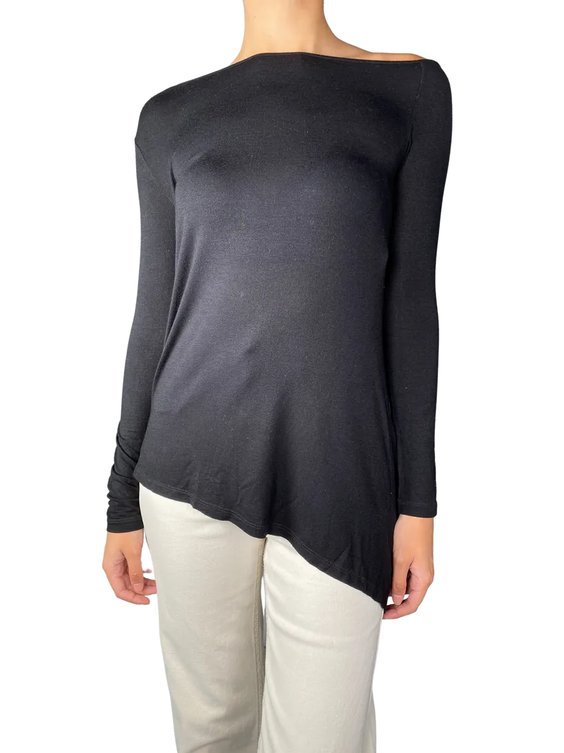KARYN COO Polera Manga Larga Asimétrica