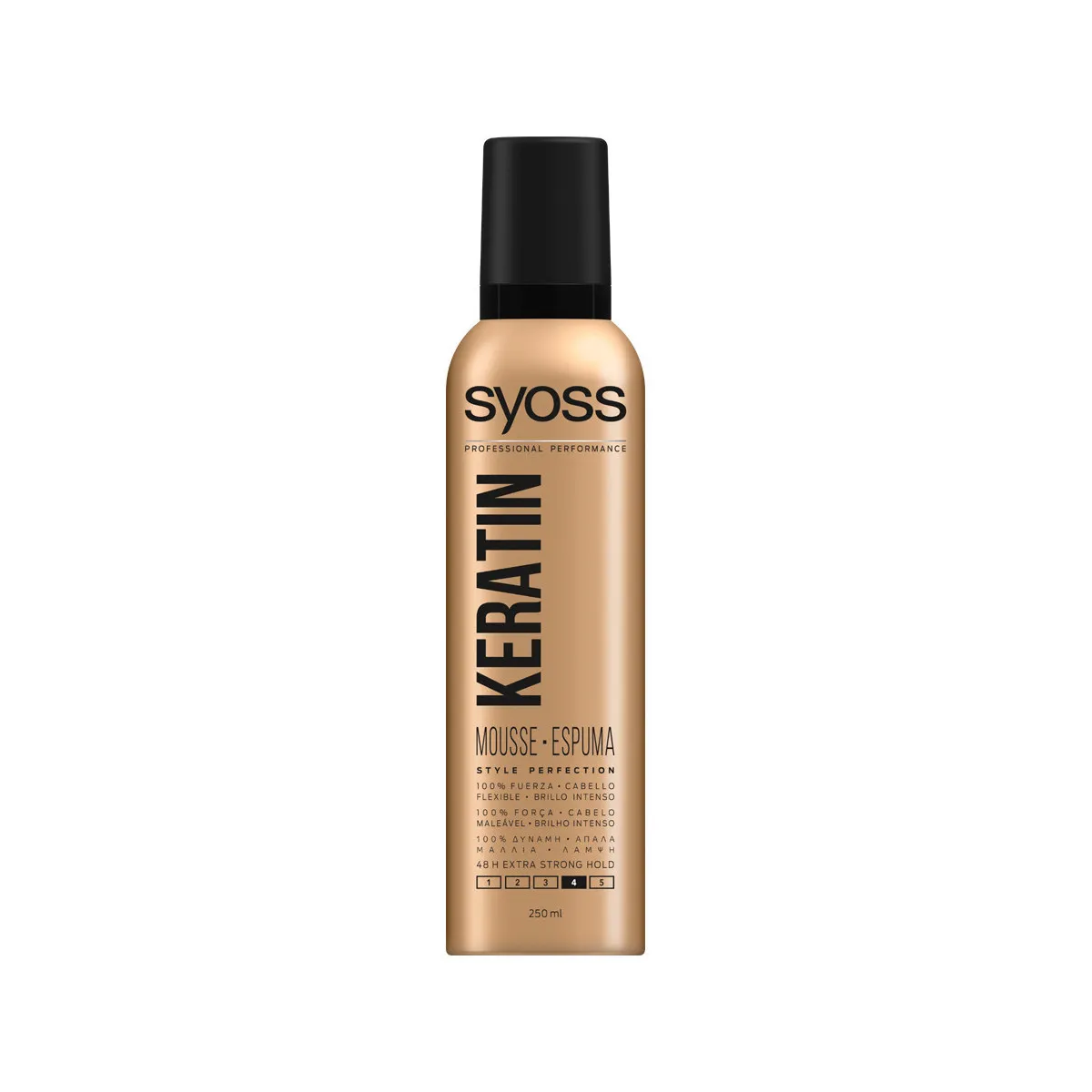 Keratin Mousse Flexible Y Brillo