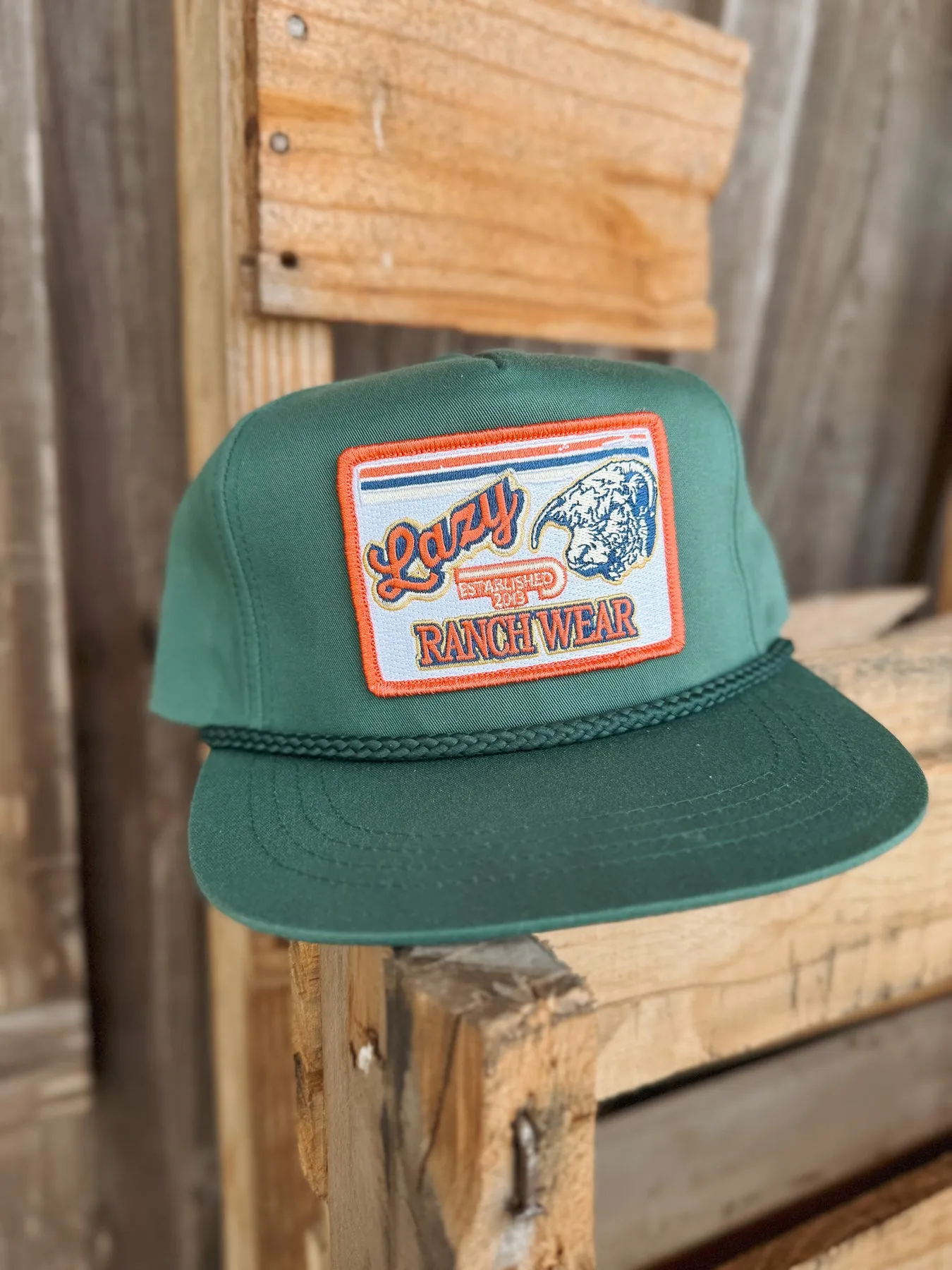LAZY J RANCH WEAR GREEN & GREEN 4