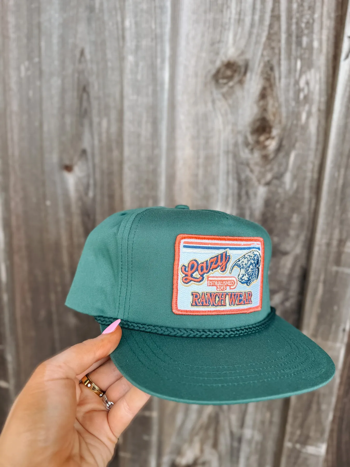 LAZY J RANCH WEAR GREEN & GREEN 4