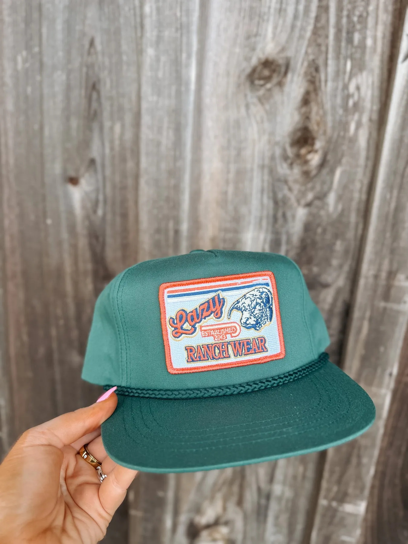 LAZY J RANCH WEAR GREEN & GREEN 4