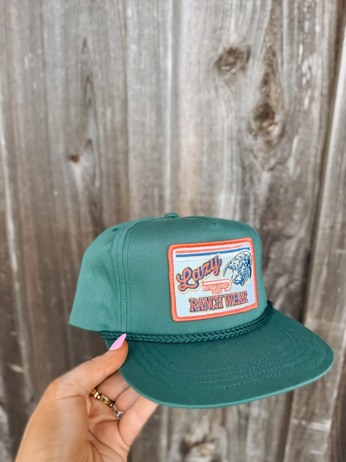 LAZY J RANCH WEAR GREEN & GREEN 4