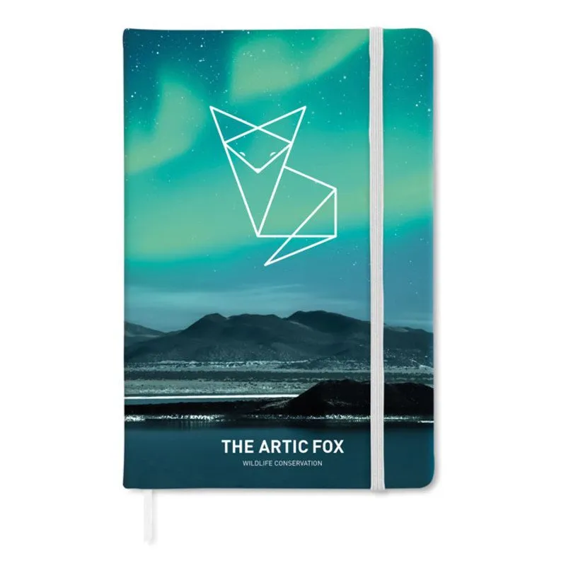 Libreta rayas A5 publicitaria Arconot