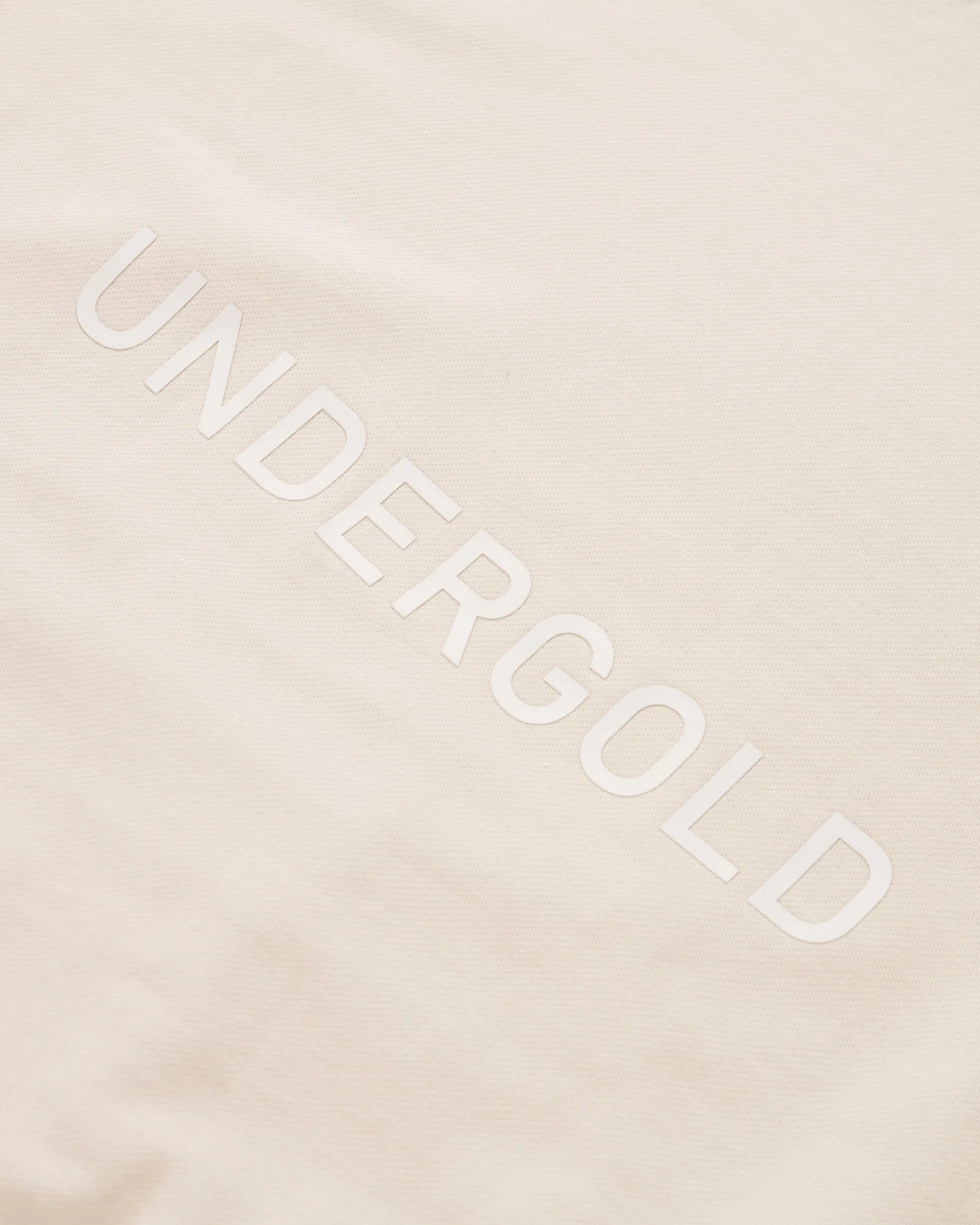 Line Logo Hoodie Cream