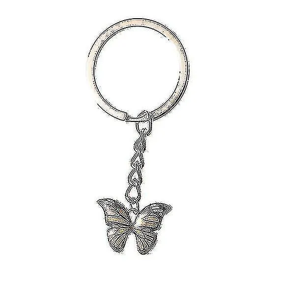 Llavero de moda Color Gote Butterfly Colgante Llavero