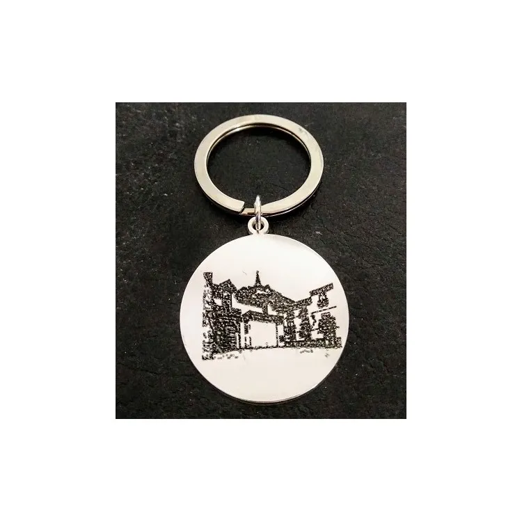 Llavero personalizado de plata  fabricación artesanal