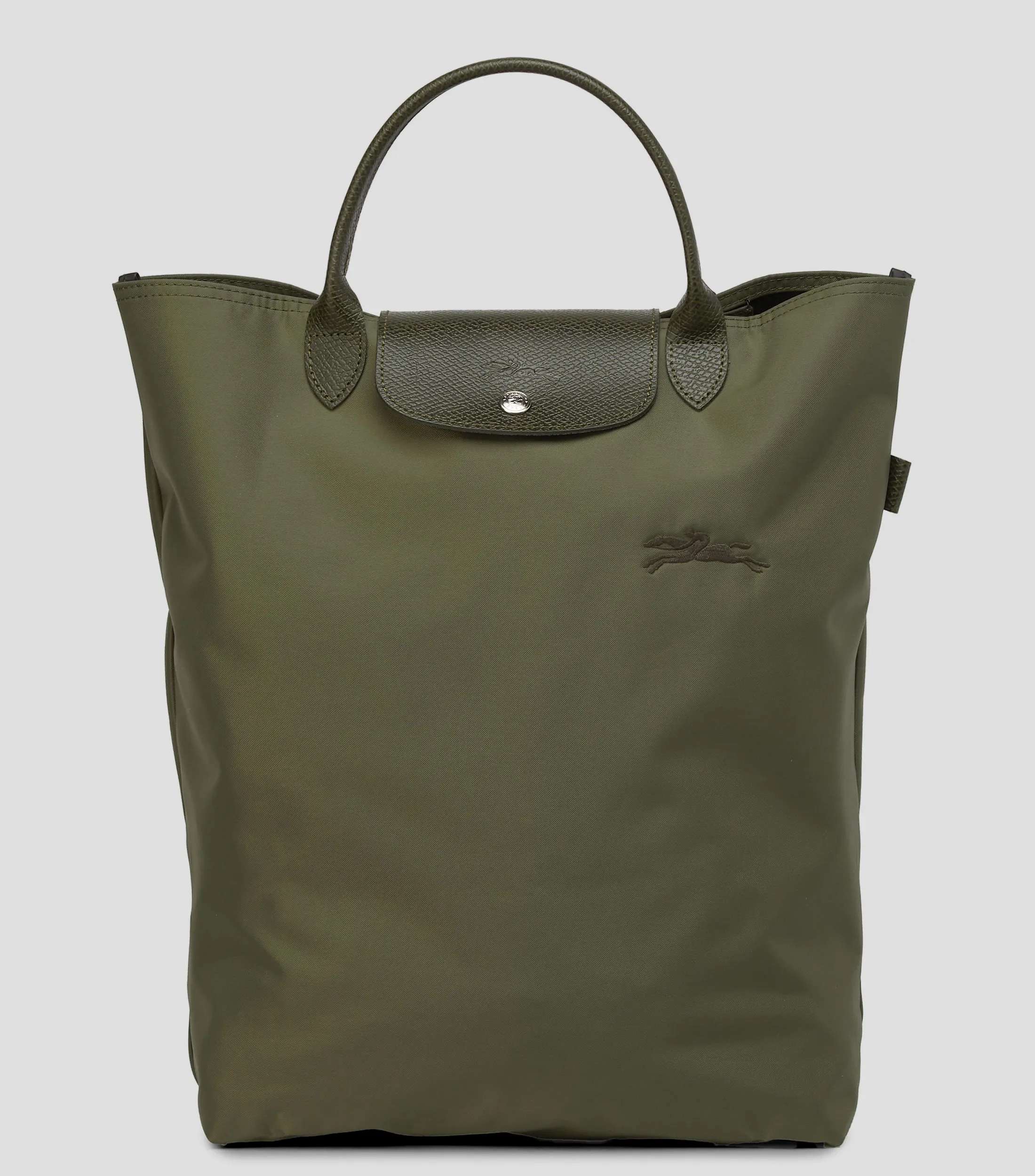 Longchamp Bolso satchel liso Mujer