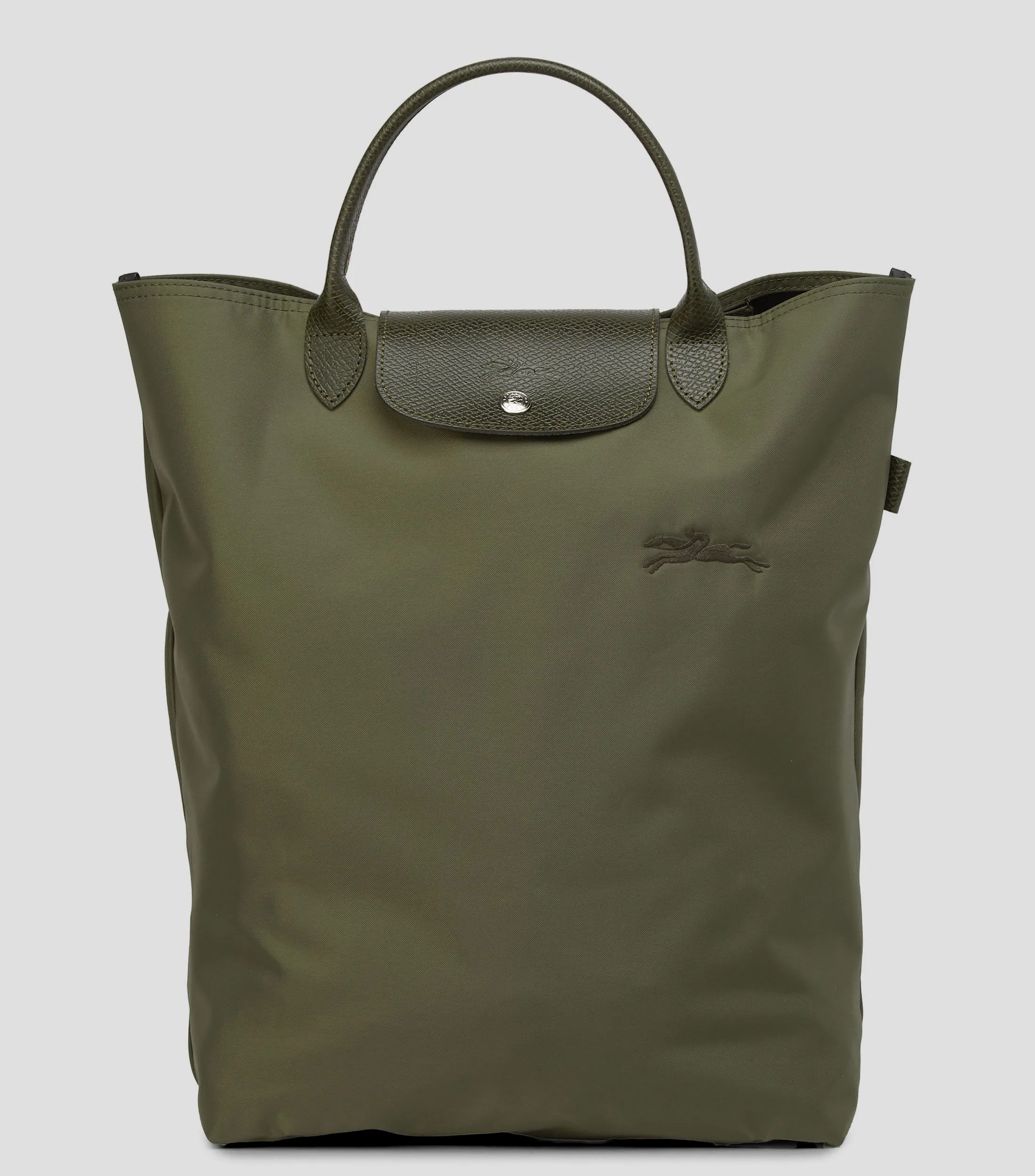 Longchamp Bolso satchel liso Mujer