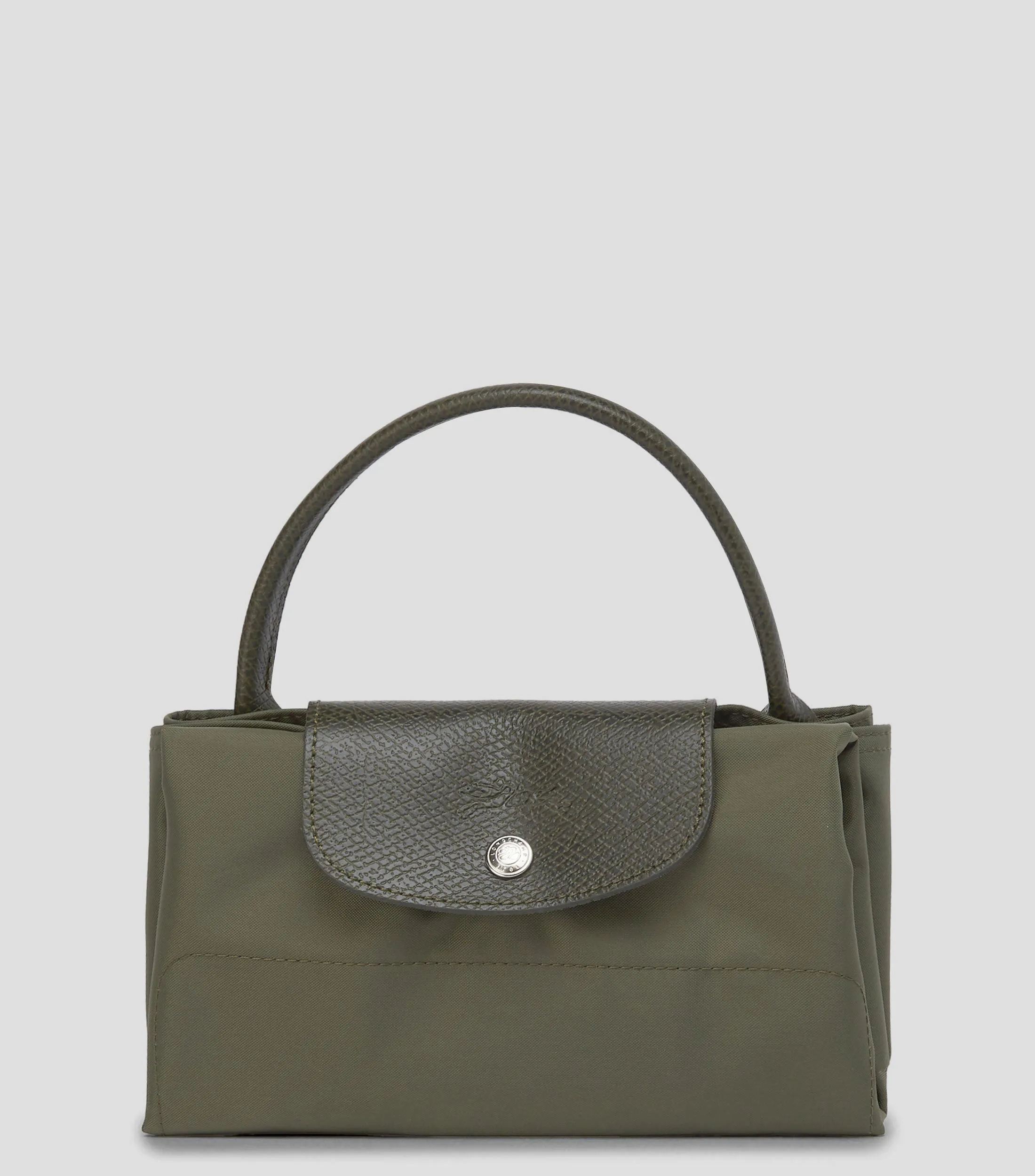 Longchamp Bolso satchel liso Mujer