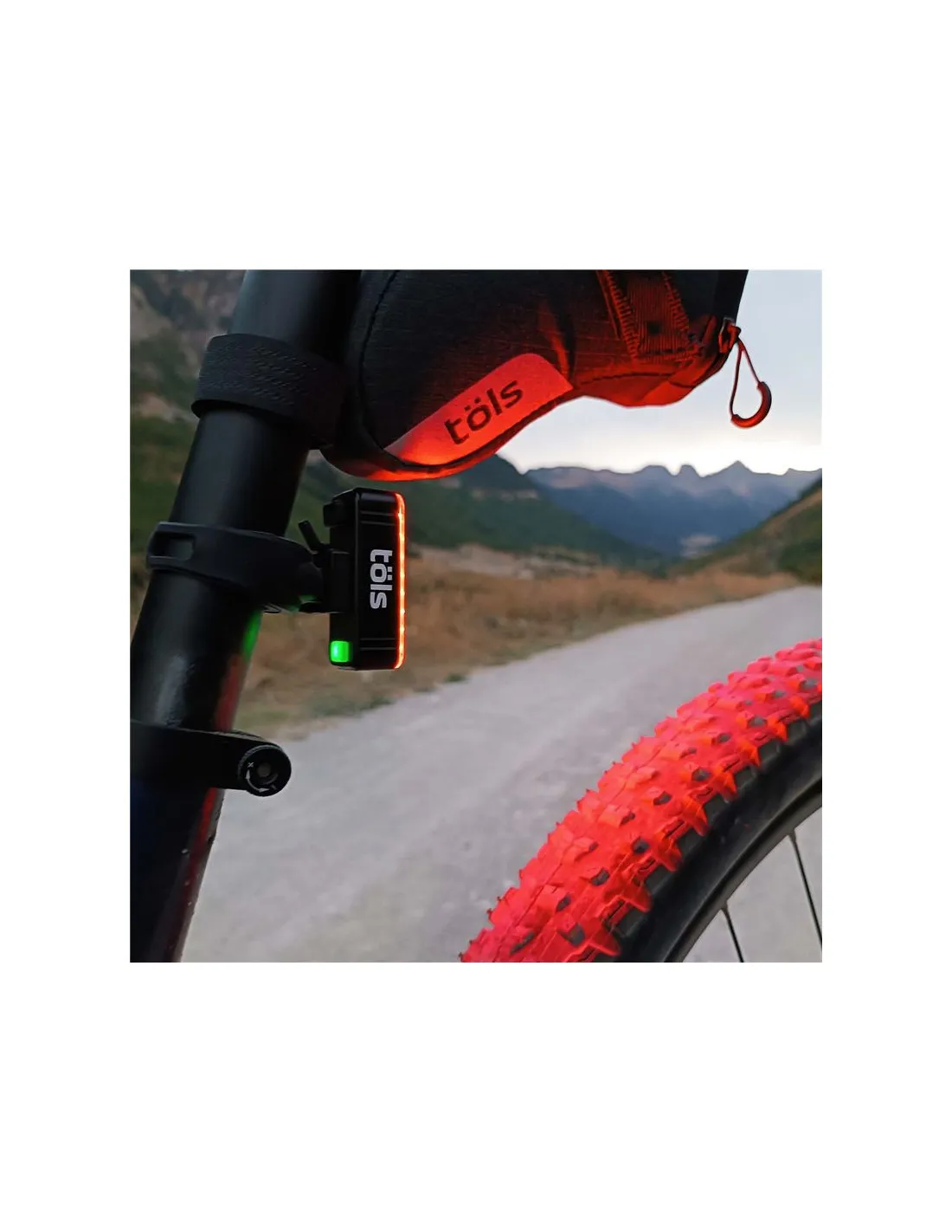 Luz Trasera de Ciclismo Töls Aina Usb Rear Light