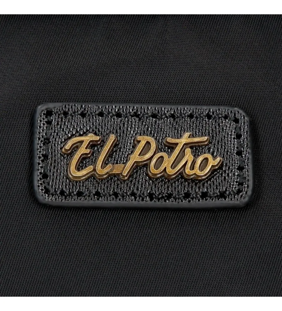 Maletín portaordenador El Potro Lana Negro