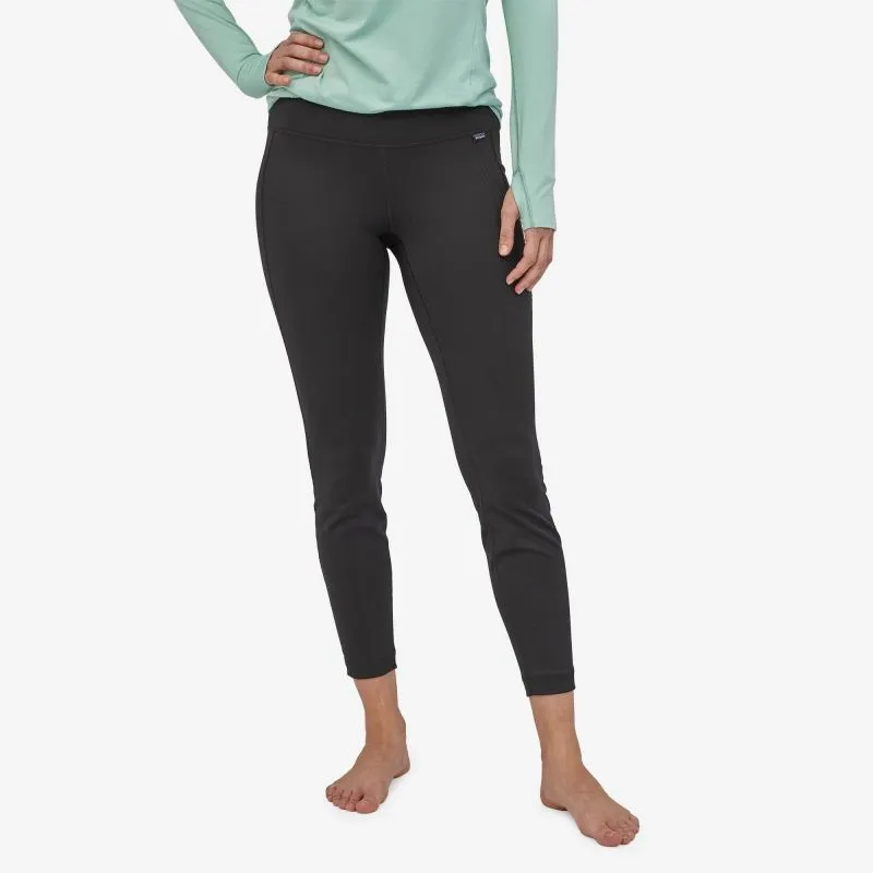Mallas térmicas Patagonia Capilene Midweight Bottoms (Black) mujer