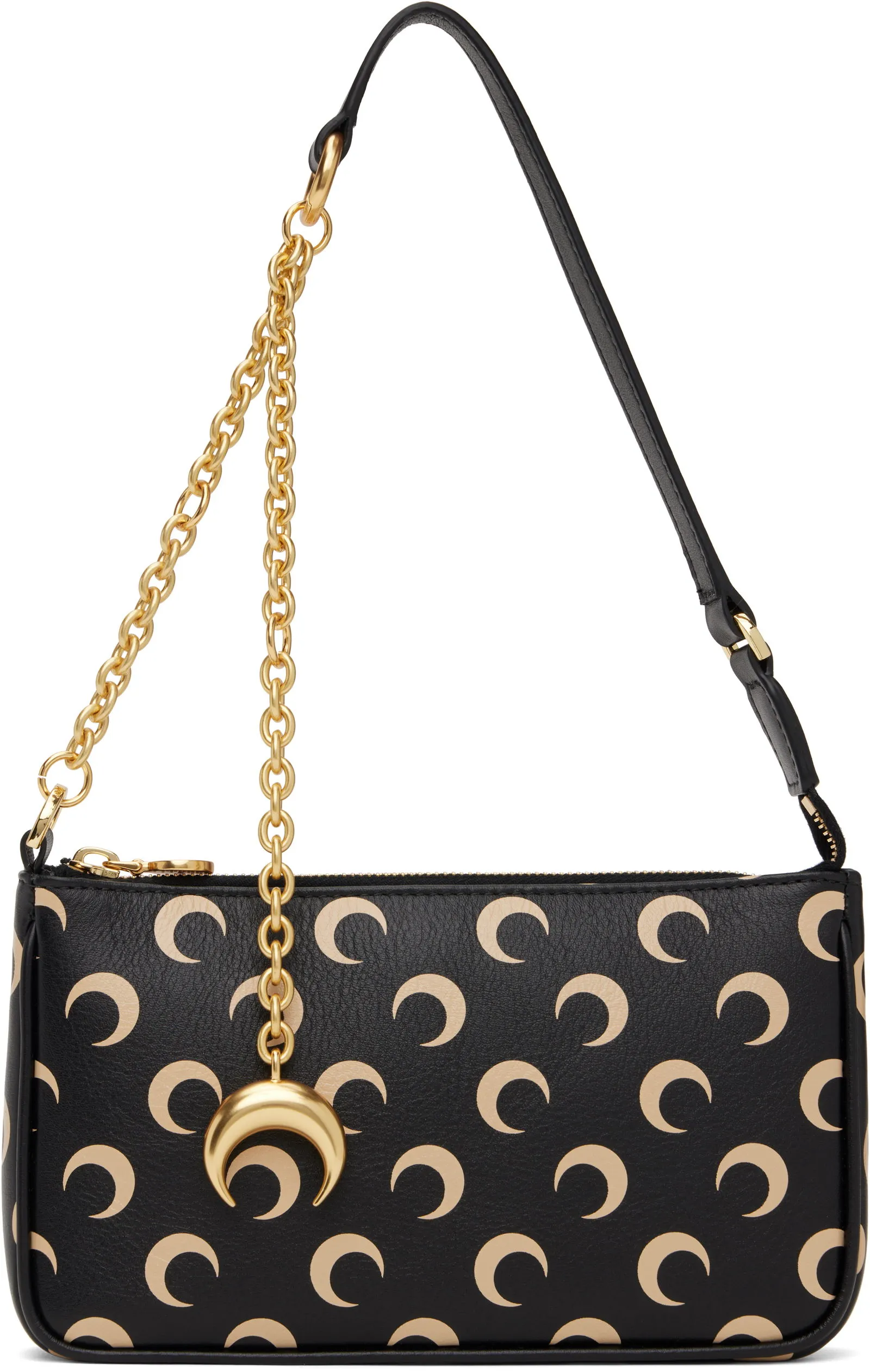 Marine Serre Leather Core Shoulder Bag