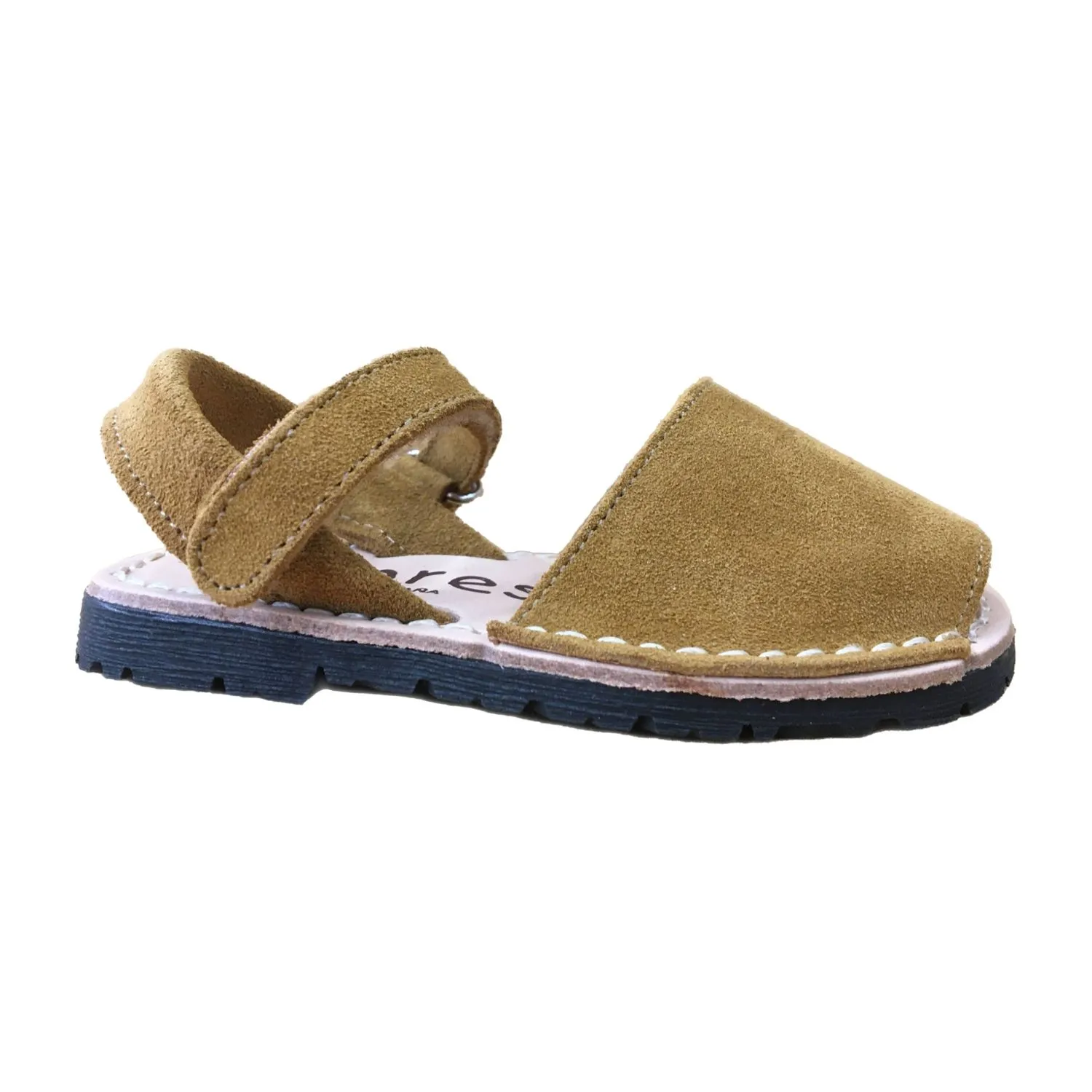 MENORQUINAS DE PIEL MARRóN DE NIñA COLORES 2639318 (TALLAS DE 18 A 36)