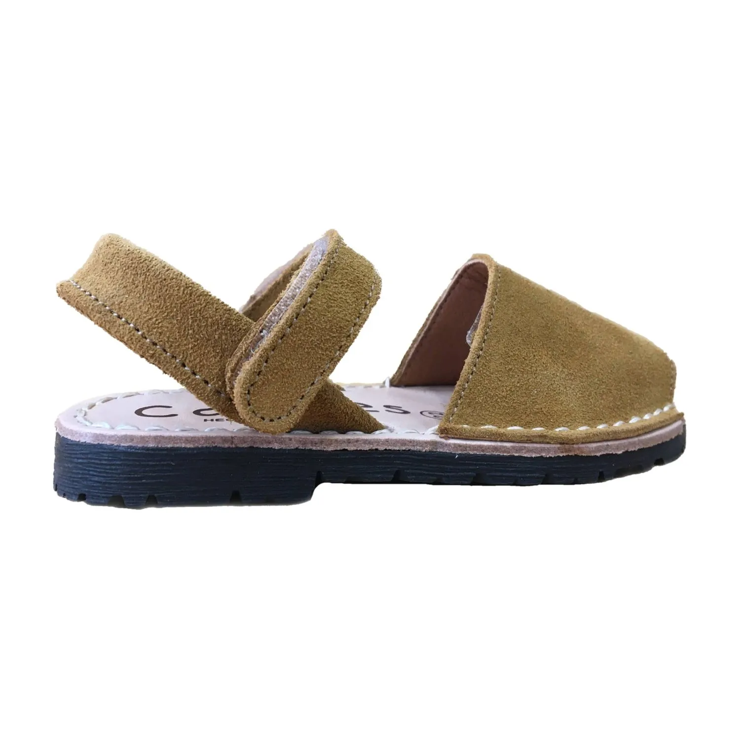 MENORQUINAS DE PIEL MARRóN DE NIñA COLORES 2639318 (TALLAS DE 18 A 36)