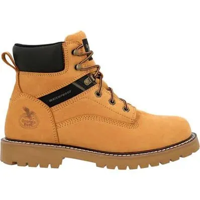 MEN'S GEORGIA BOOT CORE 37 STEEL TOE WATERPROOF WORK BOOT