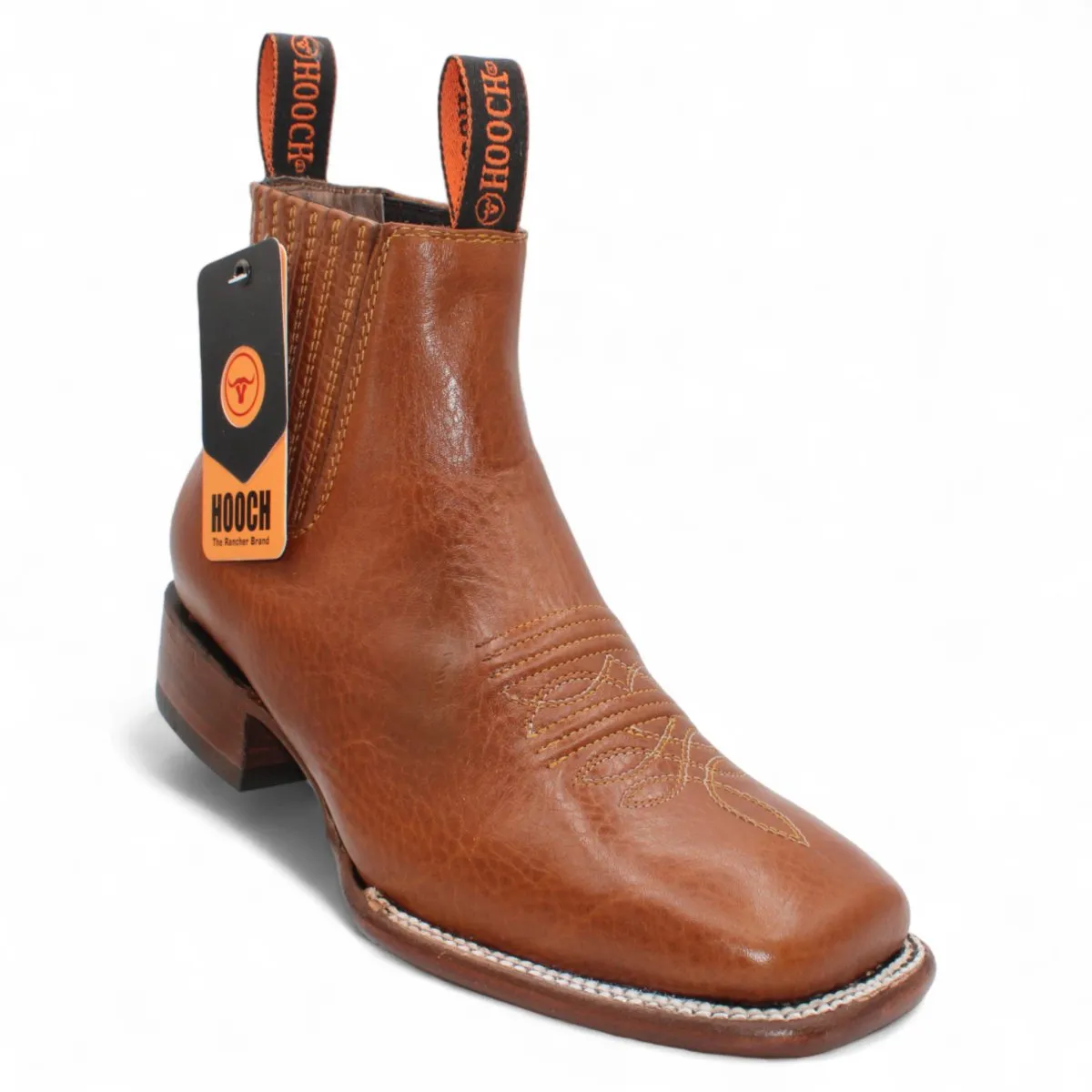 MEN'S SQUARE TOE ANKLE BOOTS  MARTELL
