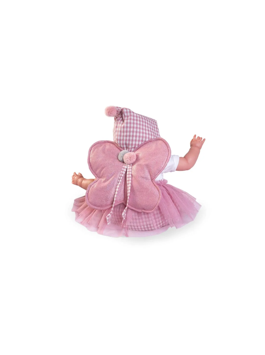 MI PRIMER REBORN BERTA CON ALITAS DE MARIPOSA  MUñECAS ANTONIO JUAN