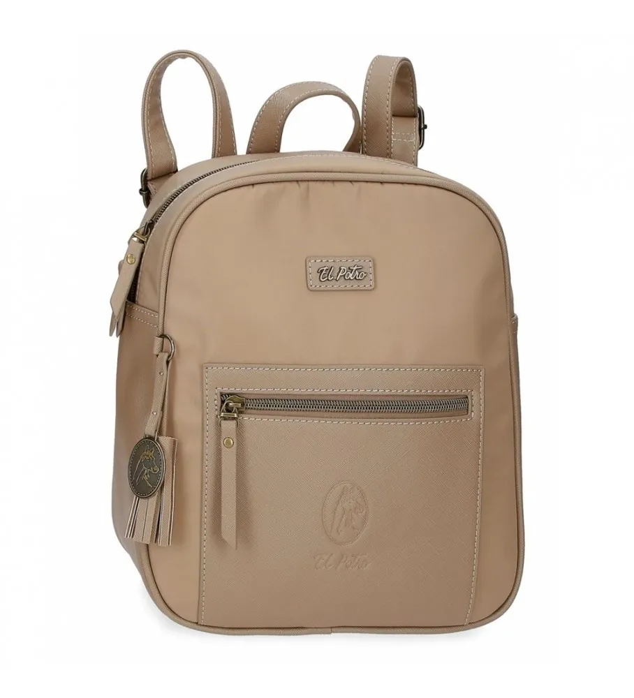Mochila casual El Potro Lana Beige