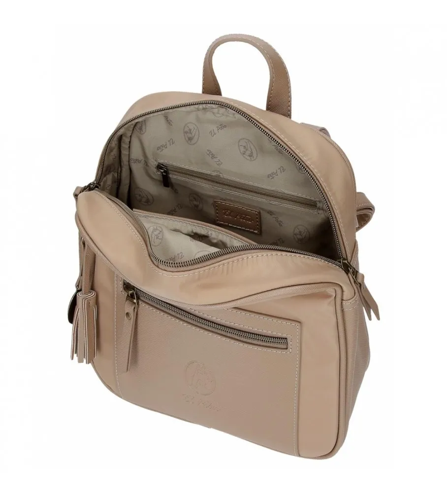 Mochila casual El Potro Lana Beige