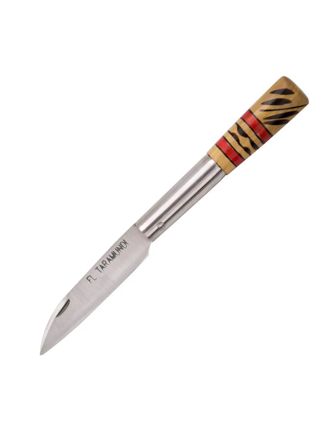 Navaja Artesanal Taramundi, madera de boj decorada (16,3 cm.)