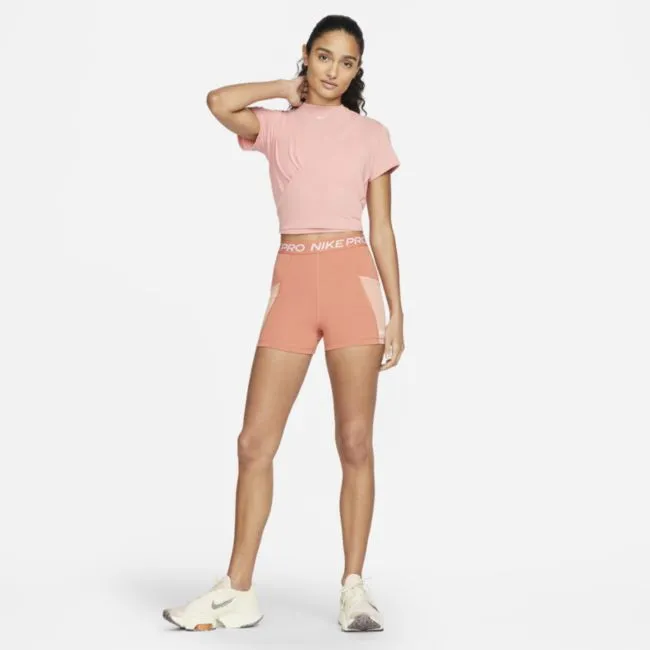 NIKE DRIFIT ONE LUXE TWIST STANDARDFIT SHORTSLEEVE TOP