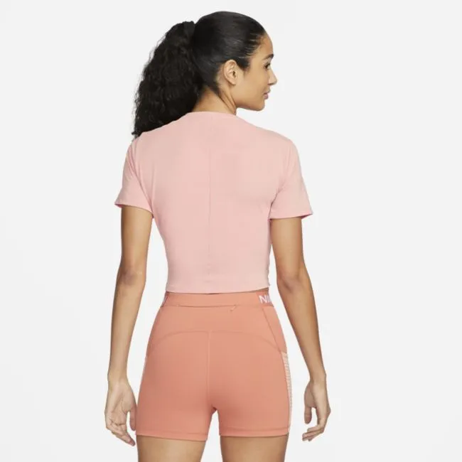 NIKE DRIFIT ONE LUXE TWIST STANDARDFIT SHORTSLEEVE TOP