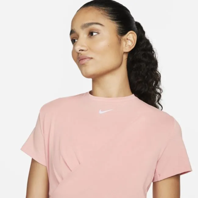 NIKE DRIFIT ONE LUXE TWIST STANDARDFIT SHORTSLEEVE TOP