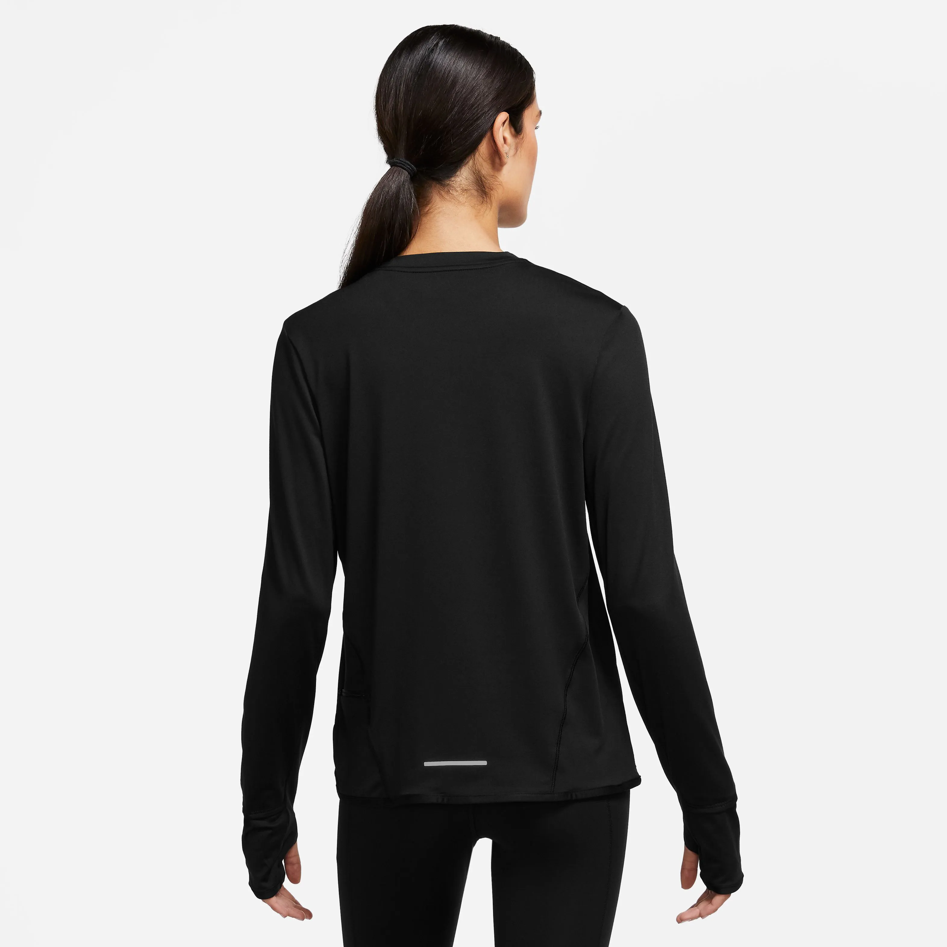 NIKE DRIFIT SWIFT ELEMENT UV CREWNECK TOP DE RUNNING MUJERES